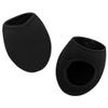 IWOWHERO Men's Windproof Warm Cycling Overshoes Rainproof Half Shoe Covers for Outdoor Riding