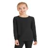 2T to 13Years Girls Basic Long Sleeve Shirts Toddler Kids Soft Cotton Tee Crew Neck Solid Tops(Black 8Y) view 4