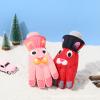 WEISUYUUS Cartoon Gloves for Kids Boys Winter Outdoor Sports Road Riding Equipment Windproof Thicken Skiing Gloves for Winter view 3