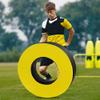 BALAPET Football Tackle Wheel, Football Tackle Ring for Team Training,Football Training Equipment Football Tackle Dummies High Elastic Foam and Waterproof PU Leather for Football Practice(D28x8in) view 4
