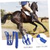 WOONEKY Horse Head Collar Braided Rope Halter Adjustable Halter Weatherproof Perfect for Horse Tack view 2