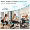 FEIERDUN 5-in-1 Adjustable Dumbbell Set of 2, 20LBS/10LBS Hand Weights for Women, 1s-Adjust Dual-Stable Dumbbell Set for Women Home Gym & Outdoor view 4