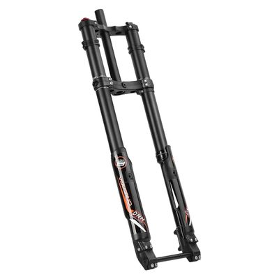 catazer 20/26/27.5 Inches MTB Bike Front Fork, 120/160mm Travel 15 x 150mm Thru-Axle Boost Double Shoulder Hydraulic Shock Absorber Front Fork for Snowmobile Mountain Bike