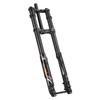 catazer 20/26/27.5 Inches MTB Bike Front Fork, 120/160mm Travel 15 x 150mm Thru-Axle Boost Double Shoulder Hydraulic Shock Absorber Front Fork for Snowmobile Mountain Bike view 1