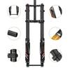 catazer 20/26/27.5 Inches MTB Bike Front Fork, 120/160mm Travel 15 x 150mm Thru-Axle Boost Double Shoulder Hydraulic Shock Absorber Front Fork for Snowmobile Mountain Bike view 3