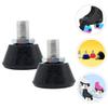 Abaodam 2pairs Adjustable Height Skating Protective Gear Replacement Toe Pads Strong Grip for Boys and Girls Figure Skating view 4