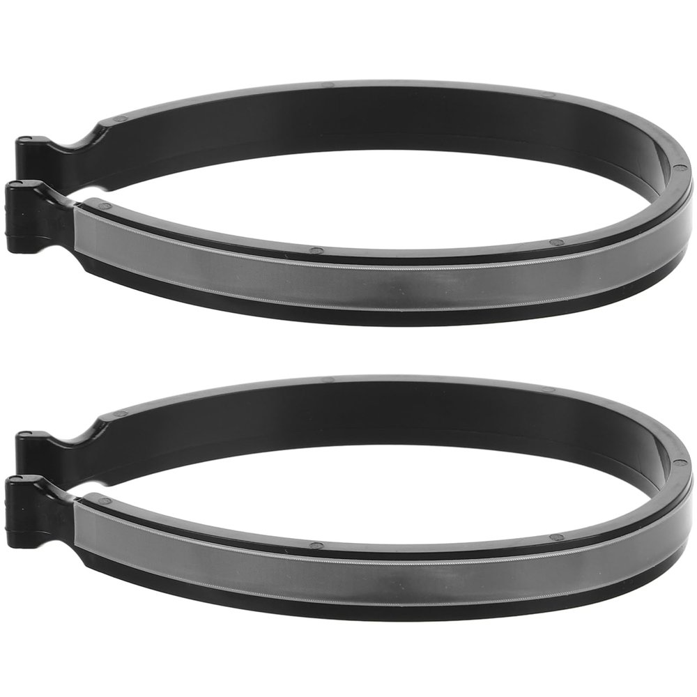 BESPORTBLE 2pcs Reflective Ankle Safety Bands for Cycling High Visibility Trouser Clips for Night Riding Reflective Gear for Outdoor Sports Easy Application Comfortable Fit
