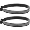 BESPORTBLE 2pcs Reflective Ankle Safety Bands for Cycling High Visibility Trouser Clips for Night Riding Reflective Gear for Outdoor Sports Easy Application Comfortable Fit view 1