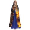 Kycvds Lighthouse Seaside Costume Adult Cloak With Hood Casual Hooded Robe Cloak Robe Clothing Hooded Coat Hooded Uniform view 2