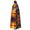 Kycvds Lighthouse Seaside Costume Adult Cloak With Hood Casual Hooded Robe Cloak Robe Clothing Hooded Coat Hooded Uniform view 4