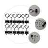 Gogogmee 12sets Trampoline Anchor Kit Fixing Screws for Trampoline Accessories Galvanized Steel Screws Bed view 3