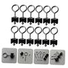 Gogogmee 12sets Trampoline Anchor Kit Fixing Screws for Trampoline Accessories Galvanized Steel Screws Bed view 4