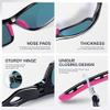 RIVBOS Sports Sunglasses(Sports eyewear) for Men's and Women's Fishing, Cycling, and Outdoor Activities 8z802-1 Black&pink view 4