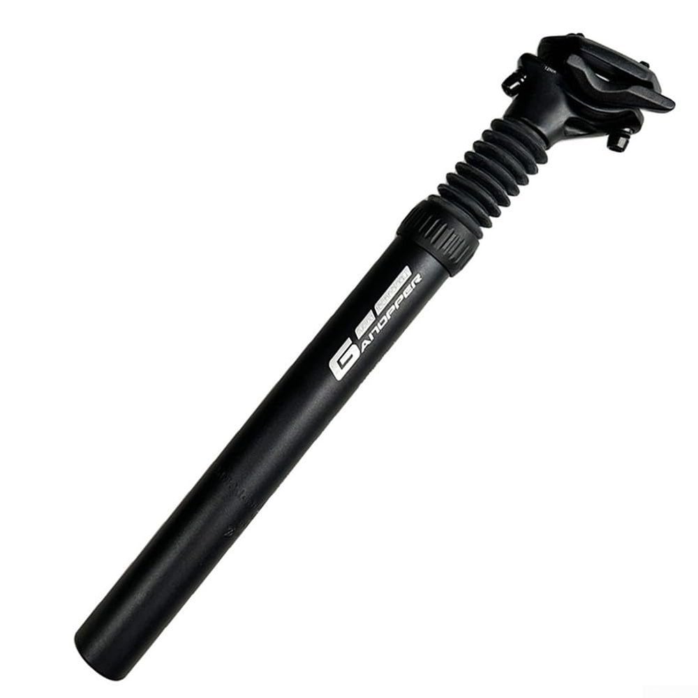 Bike Shock Absorbing Seatpost, Bicycle Aluminium Alloy Seat Post, Bike Suspension Seatpost Shock Absorber Damper Post for Mountain Road Bike (28.6mm)