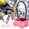 lvifloae Outdoor Descender Belay Device High Altitude Drop Slow ATC Protector Descending Device Safety for Rock Climbing Descent Control Device Rock Climbing Belay Device view 2