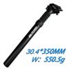 Bike Shock Absorbing Seatpost, Bicycle Aluminium Alloy Seat Post, Bike Suspension Seatpost Shock Absorber Damper Post for Mountain Road Bike (30.4mm) view 2