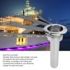 2 in 1 Boat Fishing Rod Holder Stainless Steel Strong Structure 280mm Round Top Cup Holder for Yacht Ship (0 Degrees) view 3