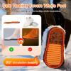 Heated Shoes for Men Rechargeable, Heating Sneakers for Women, 4000mAh Electric Self Heating Shoes Up to 20 H, Camping Foot Warmers for Outdoors Work Fishing Hunting Skiing Cycling (White, 5) view 2