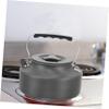 BESPORTBLE Convenient Camping Supply 1.1l Aluminum Oxide Kettle Portable Stovetop Kettle for Boiling Water Soup and Noodles for Outdoor Activities view 3