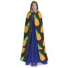 Kycvds Pineapple Costume Adult Cloak With Hood Casual Hooded Robe Cloak Robe Clothing Hooded Coat Hooded Uniform view 2