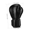INOOMP 1 Pair Mens Boxing Gloves Pu Leather Kick Boxing Gloves Training Hand Protection view 3