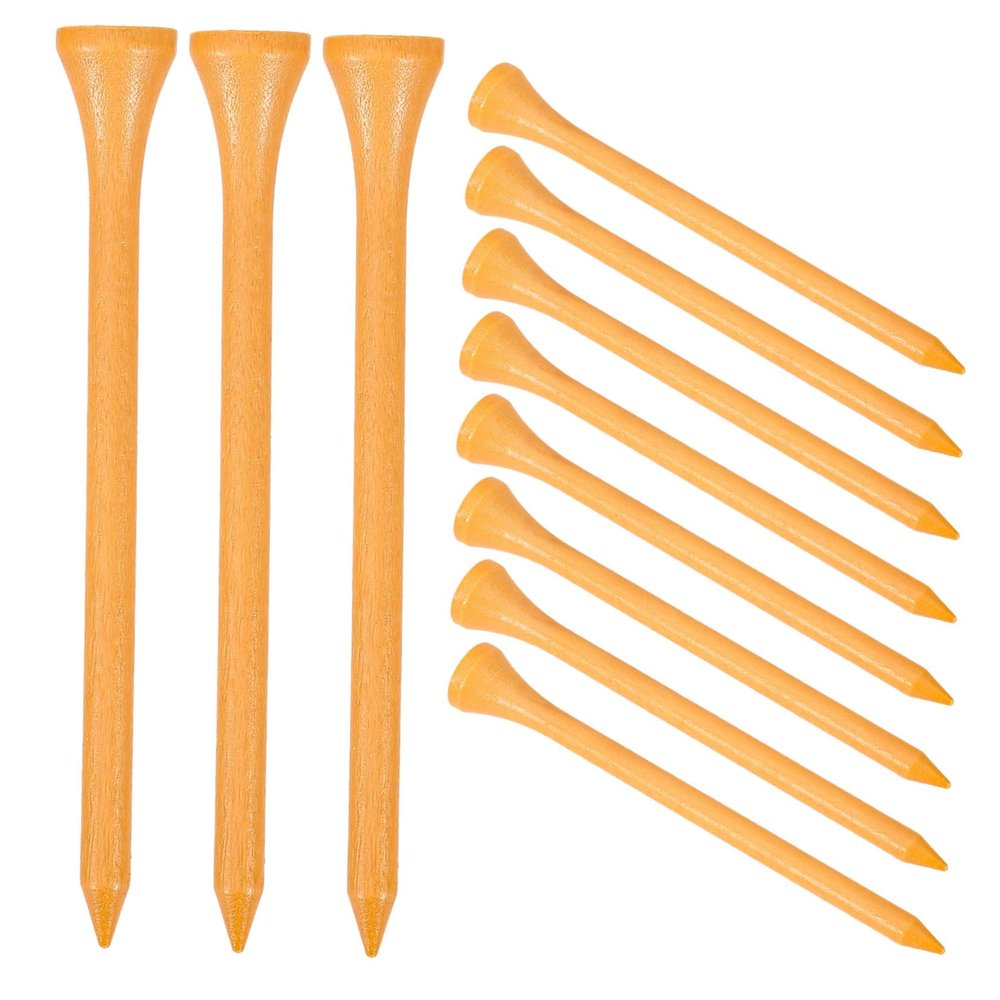 OHPHCALL Wood Small Golf Tee Golf Ball Stands Spikes Replaceable Tee Accessory for Holder