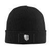 American Flag Cross Christian Bible God Jesus Beanie Cap Warm Skiing Cap Classic Knit Cap Casual Cuffed Beanies for Mens Womens Black view 3