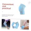 HAPINARY Wear-resistant Boy Girl Knee Pads Thickened Protective Knee Brace for Sports Comfortable and Ergonomic Design for Cycling Skating Basketball and More Light Lake Blue view 3