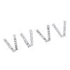 BLACKNANA Elegant Crystal Shoe for Female Shoes Glittering Shoe Clips Buckles Jewelry Decorations Shoes Add On view 1