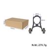 CRIDENG Kids Bike Training Wheels, Auxiliary Wheels for MaxG30 Folding Electric Scooter, Black Plastic, 165mm, Scooter Accessory view 2