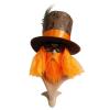 1set Adult Cosplay Top Caps with Beard Parties Cosplay Top Caps Halloween Carnivals Photography Cosplay Hat for Teen ADU view 1