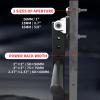 CONBUT Leg Extension Rack Attachment for Makes The Legs More Fixed, Leg Extension Attachment for Adjustable Leg Extension and Curl Machine Squat Rack Attachment view 4