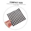 WOONEKY 2sheets Billiard Table Black Dot Marking Stickers Self-Adhesive Locating Dots for Pool Tables Durable Cloth Material for Snooker and Billiard Ball Placement view 2