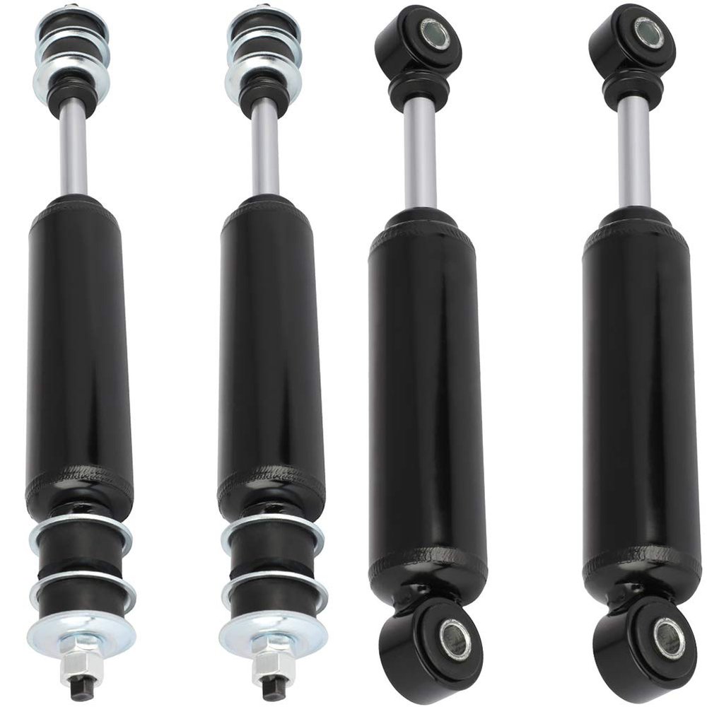 LSAILON 4 PCS Golf Cart Front Rear Shocks Absorbers Strut for Club Car 1981-2007 DS Gas and Precedent 2000-up, with 1014235 1015813 1010991 1033510-01 CP10142354 1014236 shocks