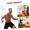 COOLHIYA Abdominal Fitness Rope Durable Household Training Strap for Strength Workouts for Muscle Building and Grip Exercises Fitness Enthusiasts view 2