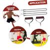 COOLHIYA Abdominal Fitness Rope Durable Household Training Strap for Strength Workouts for Muscle Building and Grip Exercises Fitness Enthusiasts view 3
