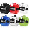 TOODOO 6 Pack Hand Tally Counter 4 Digit Mechanical Palm Clicker Plastic Hand Held Counter Clicker with Metal Finger Ring for School Golf Sports Events Office Stadium(Retro Color) view 1
