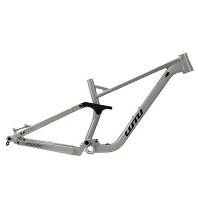 HIMALO Full Suspension Mountain Bike Frame 27.5er/29er Downhill Enduro Frame 16''/18'' Thru Axle 12x148mm Boost Frame Travel 140mm Aluminium Alloy Disc Brake Frame DH/AM/XC(Gray,M(16''))