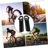 1pair Aluminum Alloy Auxiliary Bike Handlebar Comfortable Grip for Mountain Cycling Easy Installation Black view 3