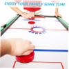 NAMOARLY Replacement Paddles for Air Hockey 60mm Red Pushers Velvet Pads 51mm Red view 2