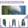 VFKLT Tassel Blanket Scarf, Golf Ball Printed Winter Women Warm Scarf Long Scarf Cold Weather Thick Blanket Scarfs Shawl Scarf Soft Big Scarf for Women view 4