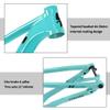 HIMALO Full Suspension Mountain Bike Frame 27.5er/29er Downhill Enduro Frame 16''/18'' Thru Axle 12x148mm Boost Frame Travel 140mm Aluminium Alloy Disc Brake Frame DH/AM/XC(Blue,L(18'')) view 3