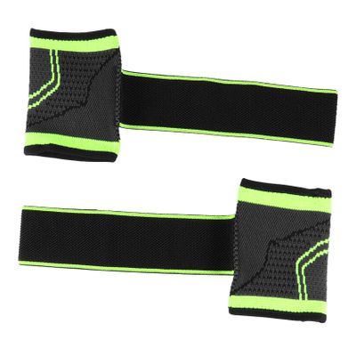 FOMIYES 2pcs Wrist Brace Compression Wraps for Sports and Fitness Breathable Hand Support Bands for Weightlifting Recovery and Carpal Tunnel Relief