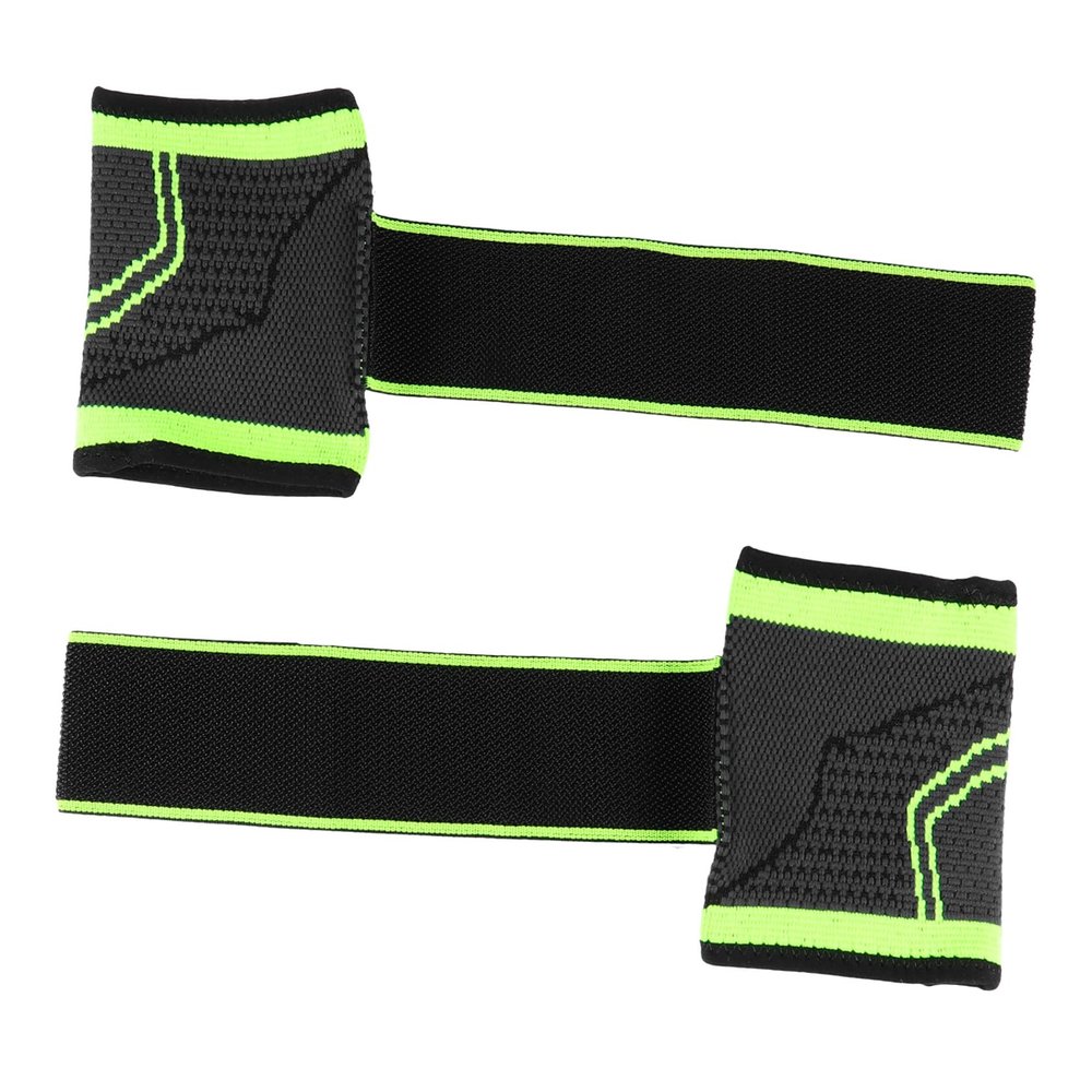 FOMIYES 2pcs Wrist Brace Compression Wraps for Sports and Fitness Breathable Hand Support Bands for Weightlifting Recovery and Carpal Tunnel Relief