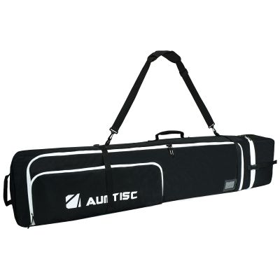 AUMTISC Padded Snowboard Bag for Air Travel, Snow Board Travel Bags Case for Flying, Ski Storage Bags for Boots and Equipment, Adjustable Length in 156cm - 181cm