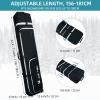 AUMTISC Padded Snowboard Bag for Air Travel, Snow Board Travel Bags Case for Flying, Ski Storage Bags for Boots and Equipment, Adjustable Length in 156cm - 181cm view 2