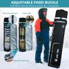 AUMTISC Padded Snowboard Bag for Air Travel, Snow Board Travel Bags Case for Flying, Ski Storage Bags for Boots and Equipment, Adjustable Length in 156cm - 181cm view 3