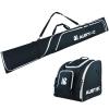 AUMTISC Ski Bag and Boot Bag Combo, Padded Two-Piece Set Skis and Boots Bag for Air Travel, Snow Ski Carrying Bag Transport Skis Up to 200 CM, Ski Boots Size Up to 13 view 1
