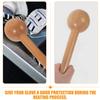 BESPORTBLE 2pcs Portable Baseball Glove Mallet Hammer Wooden Design for Shaping Stretching Gloves for Softball and Baseball Equipment Care view 3