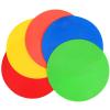 TOGEVAL 5pcs Spot Markers for Sports Training Durable Floor Dots Bright Colors for Agility and Speed Drills Soccer Basketball Gymnastics Activities view 1